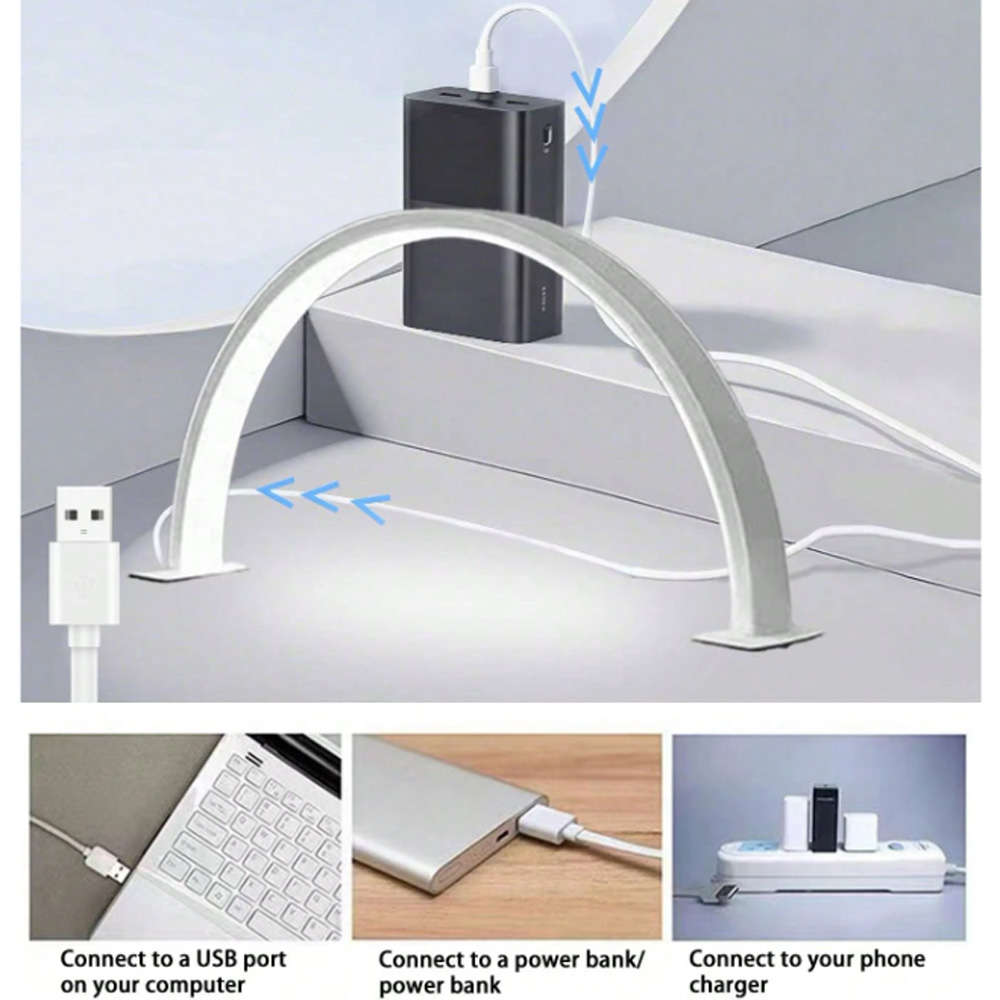 Outdoor Furniture Aluminum - Nail Lamp 40/66CM Fill Light USB
