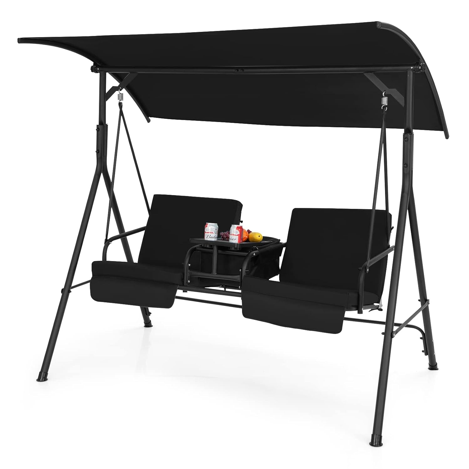 Outdoor Furniture With Storage For Cushions - o*-2 Person Porch Swing, Outdoor Swing