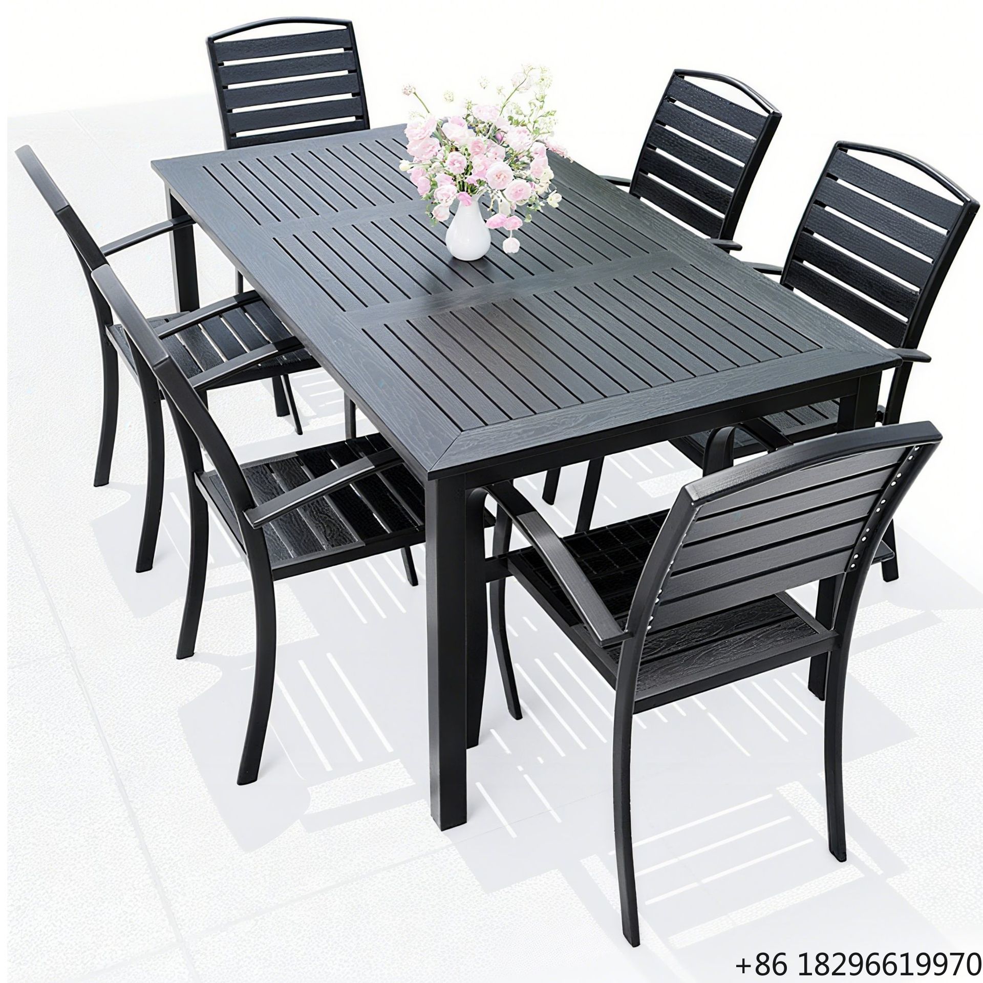 Outdoor Furniture Balcony - New Bamboo Picnic Garden Table Chair