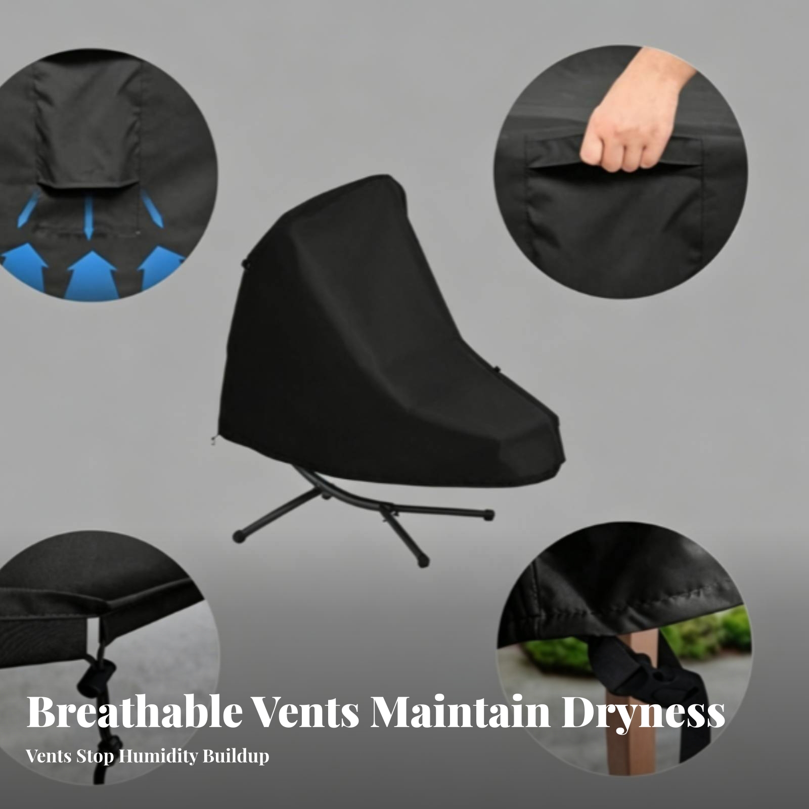 Suspended Chaise Cover Securin - огляд і ціна Outdoor Furniture Covers