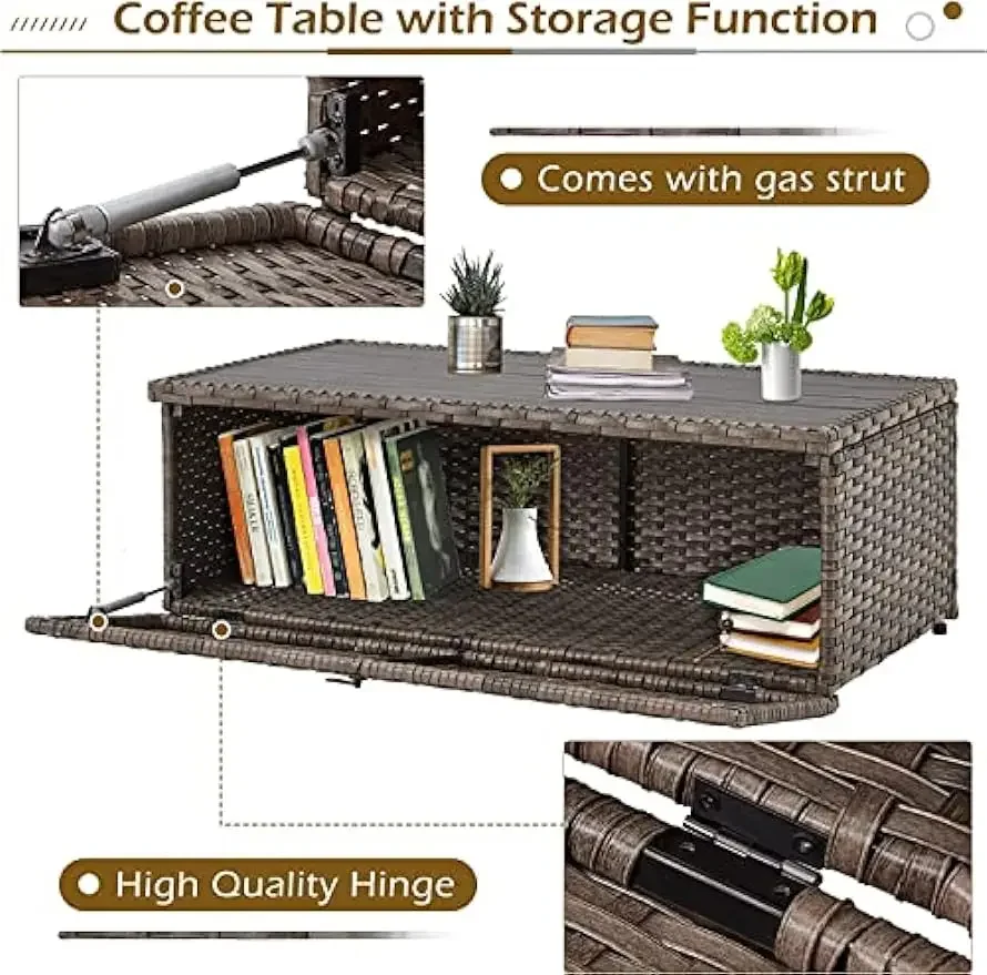 #For Aluminum Outdoor Patio Fu - огляд і ціна Outdoor Furniture With Storage For Cushions