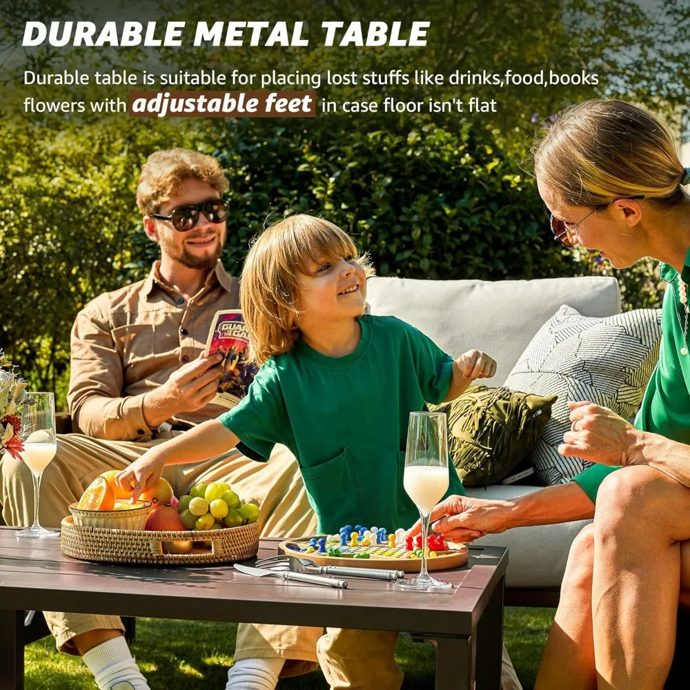 Four Pieces Patio Set, Outdoor - огляд і ціна Outdoor Furniture One Piece