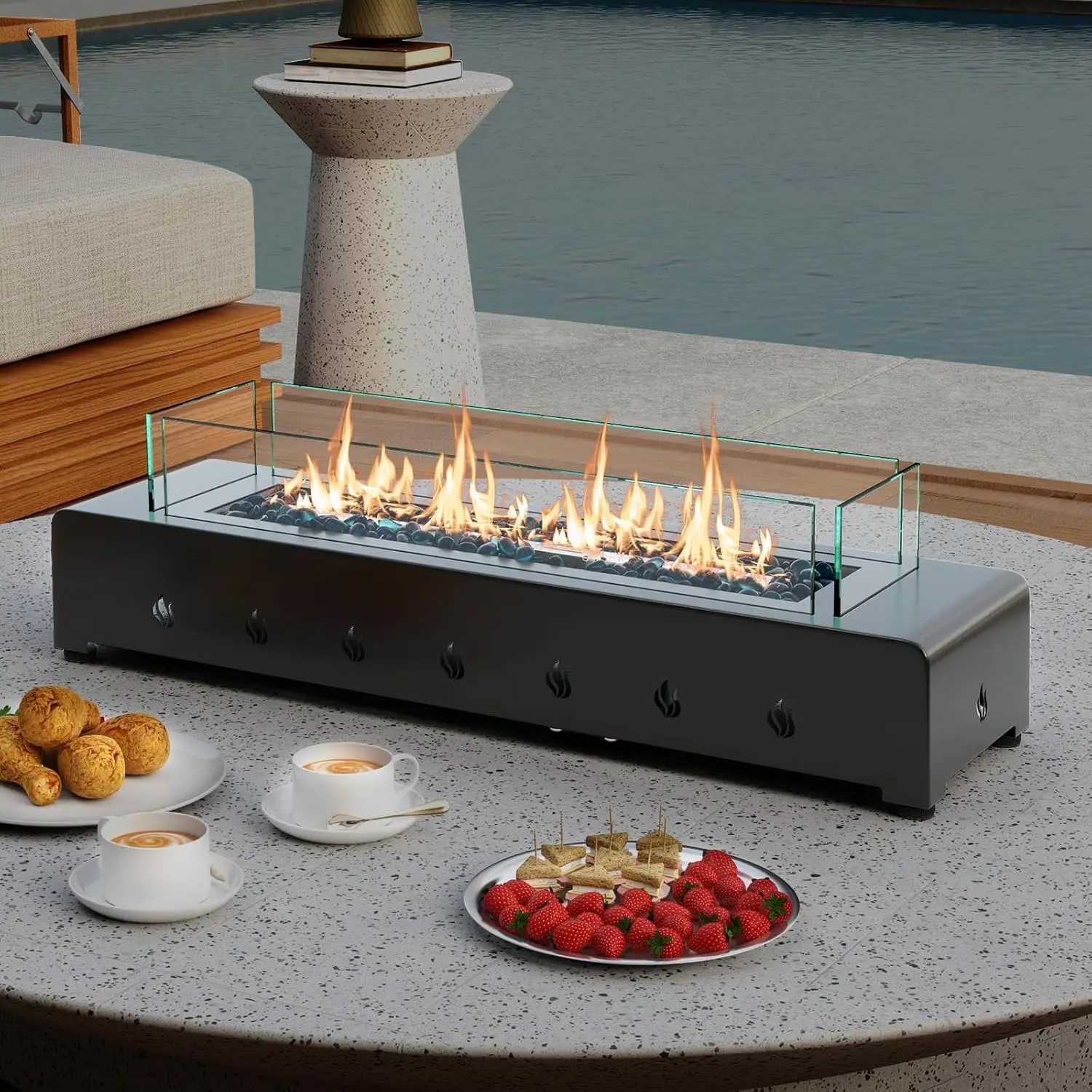 Bestseller30 Inch 40,000 BTU T - огляд і ціна Fire Pit Bowl