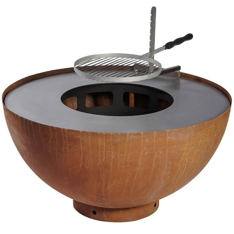 Outdoor Fire Pit Corten Steel  - огляд і ціна Fire Pit Bowl