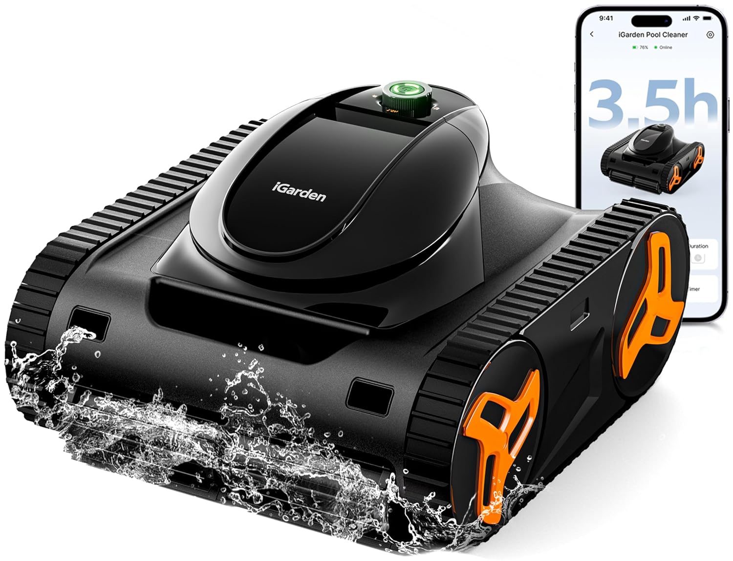 Robotic Pool Cleaner KN Series - огляд і ціна Outdoor Furniture Modern