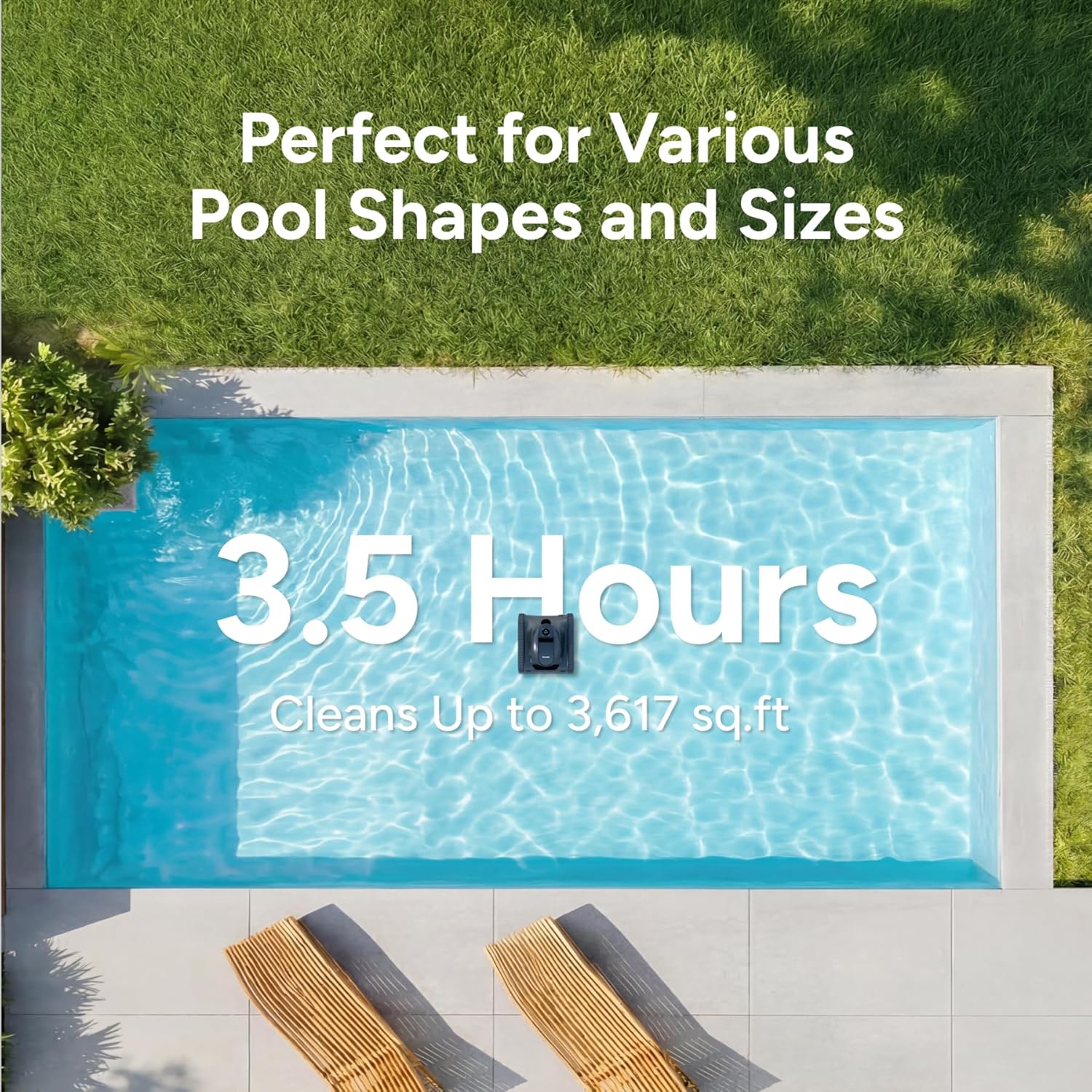 Robotic Pool Cleaner KN Series - огляд і ціна Outdoor Furniture Modern
