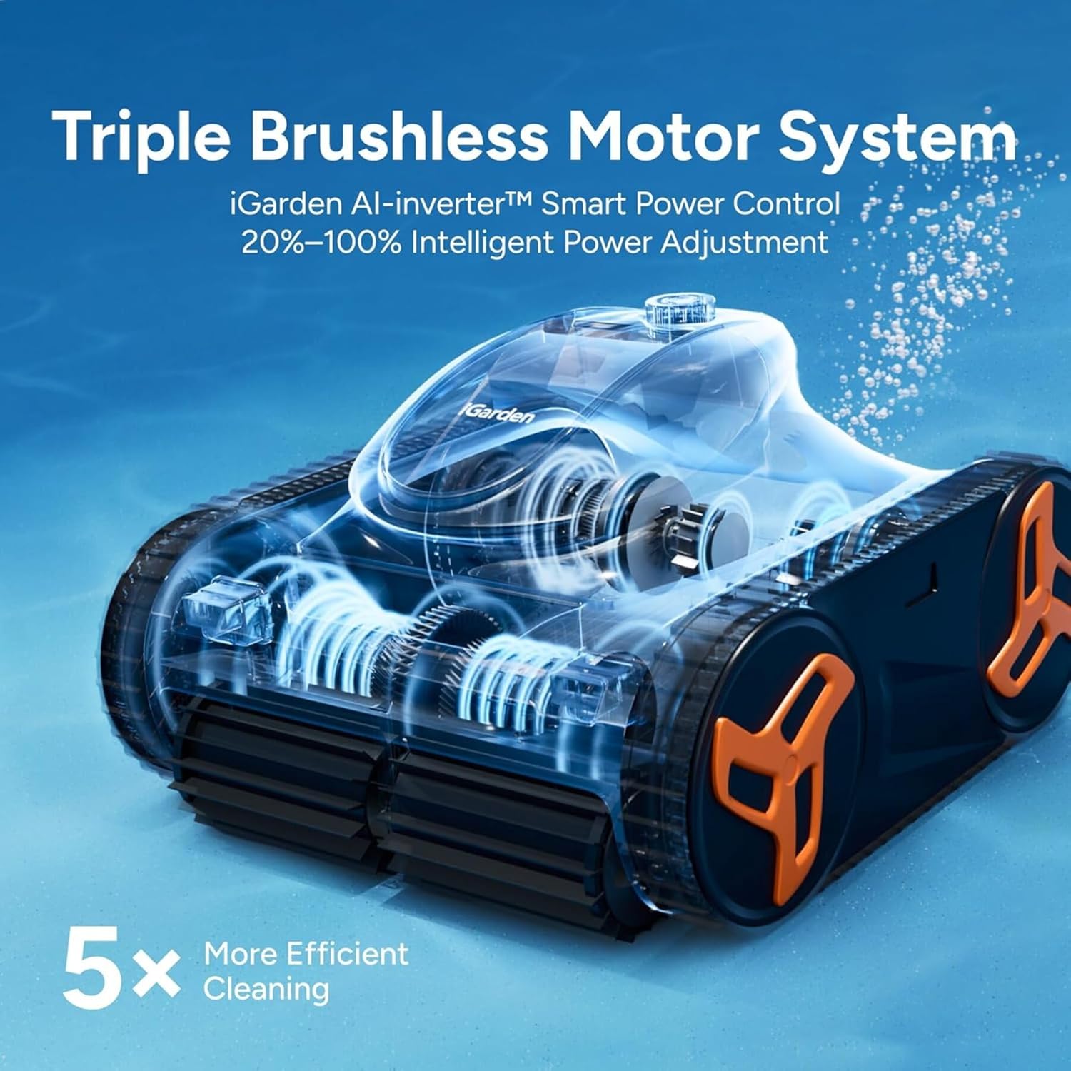 Robotic Pool Cleaner KN Series - огляд і ціна Outdoor Furniture Modern