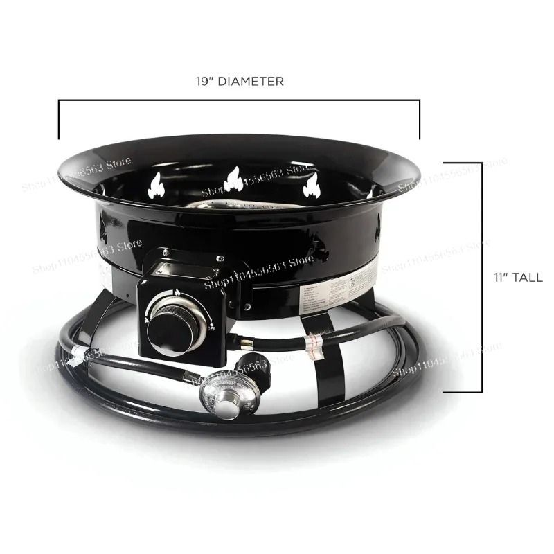 Portable Propane Fire Pit 58,0 - огляд і ціна Fire Pit Bowl