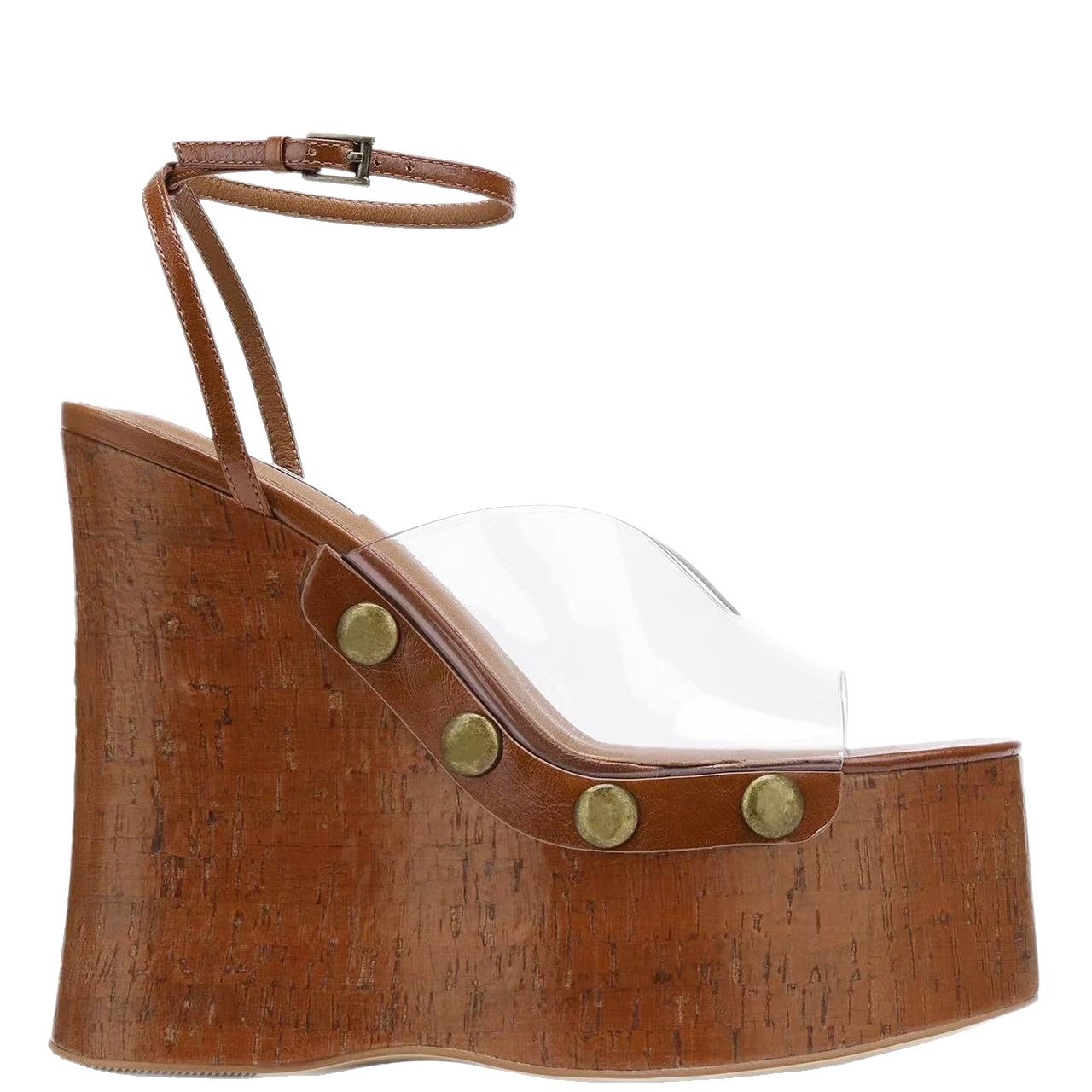 High-heeled 14 cm Thick-heeled - огляд і ціна Outdoor Furniture Wood