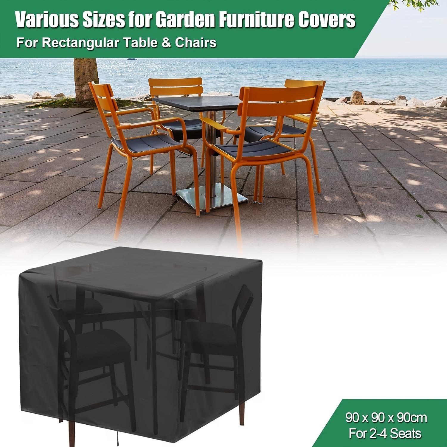 Heavy-Duty 210D Outdoor Garden - огляд і ціна Outdoor Furniture Covers