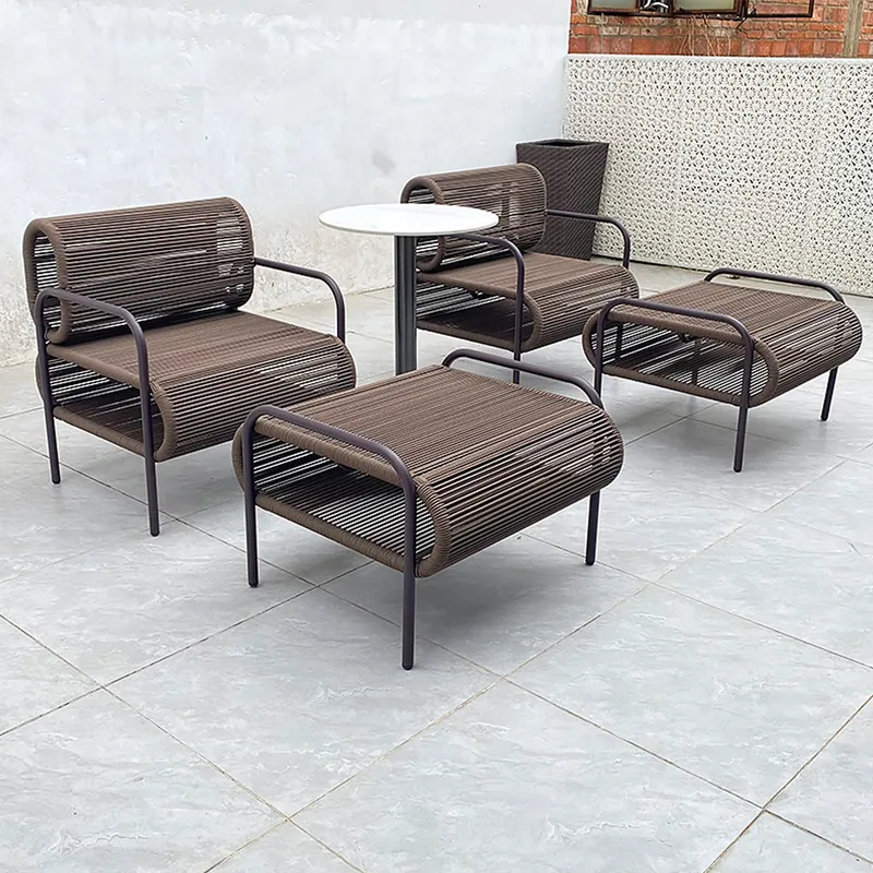 Rattan Sofa Outdoor Patio Furn - огляд і ціна Outdoor Furniture Balcony