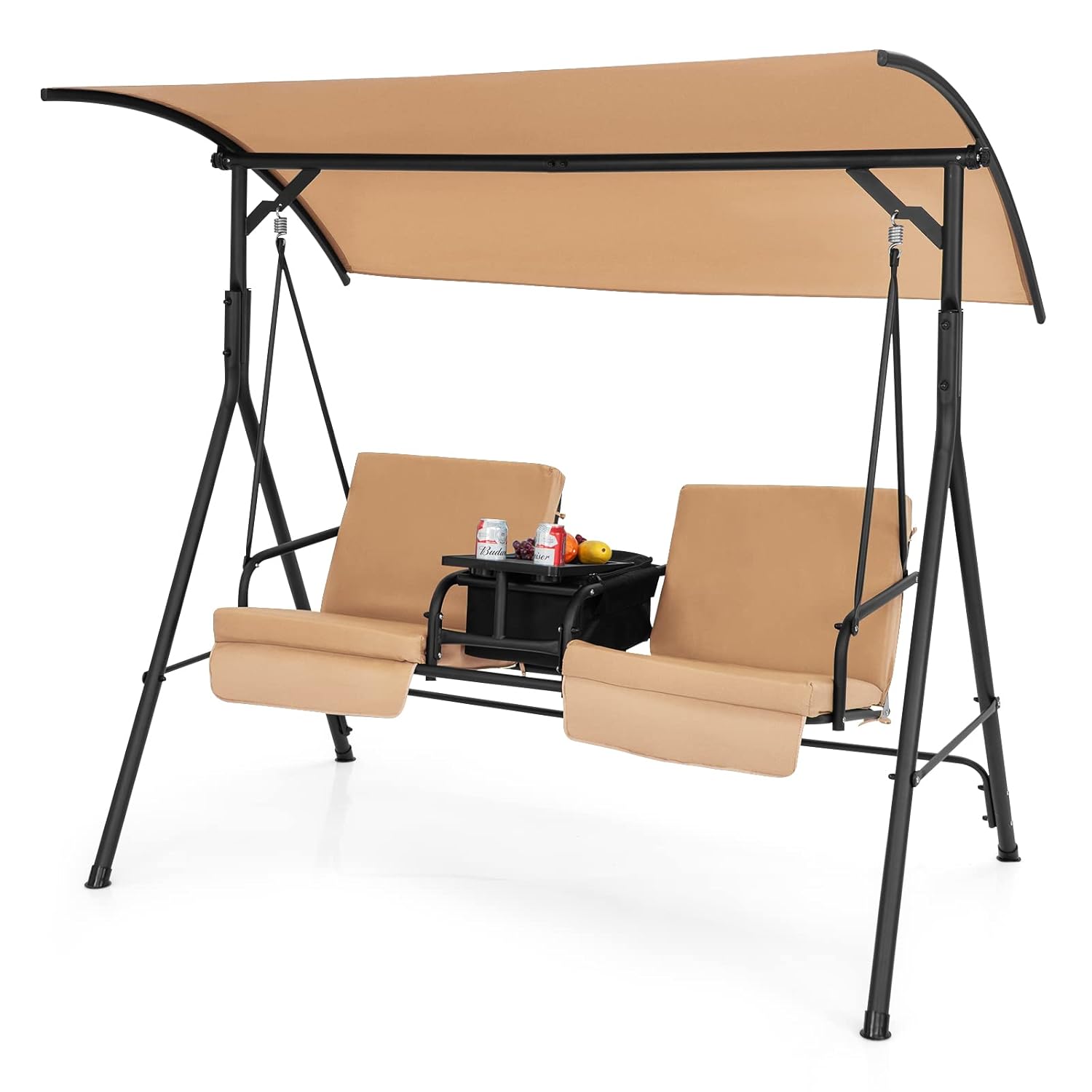 o*-2 Person Porch Swing, Outdo - огляд і ціна Outdoor Furniture With Storage For Cushions