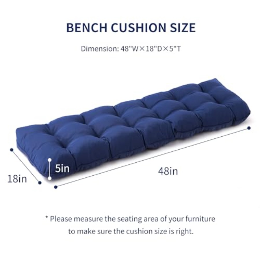 Outdoor Bench Cushion,,Water-R - огляд і ціна Outdoor Furniture Without Cushions