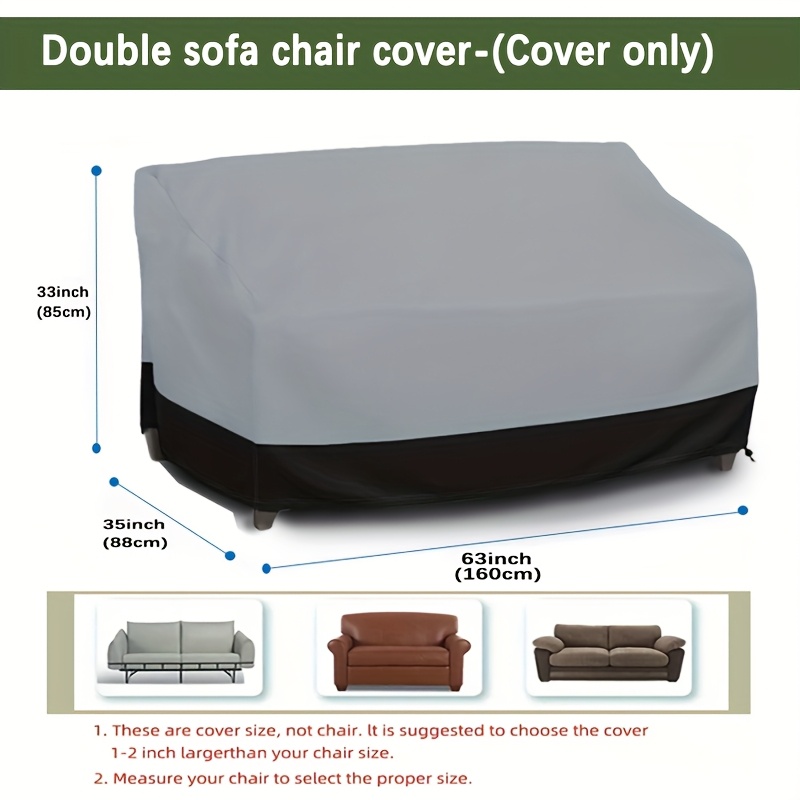 Gray 3 Seater Sofa Cover Patio - огляд і ціна Outdoor Furniture Grey