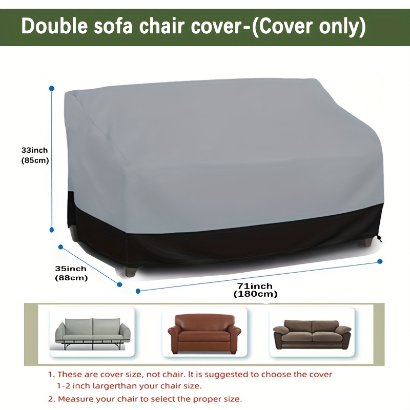 Gray 3 Seater Sofa Cover Patio - огляд і ціна Outdoor Furniture Grey