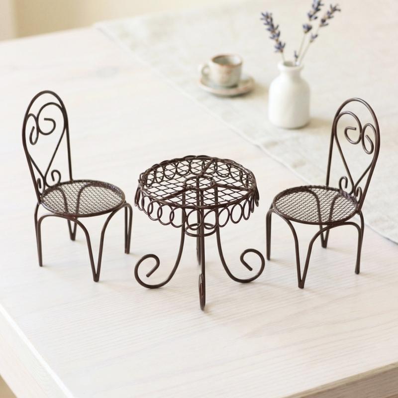1/3Pcs Dollhouse Garden Displa - огляд і ціна Outdoor Furniture Sales