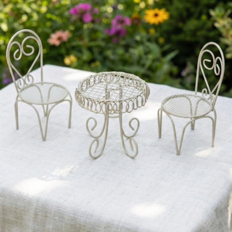 1/3Pcs Dollhouse Garden Displa - огляд і ціна Outdoor Furniture Sales