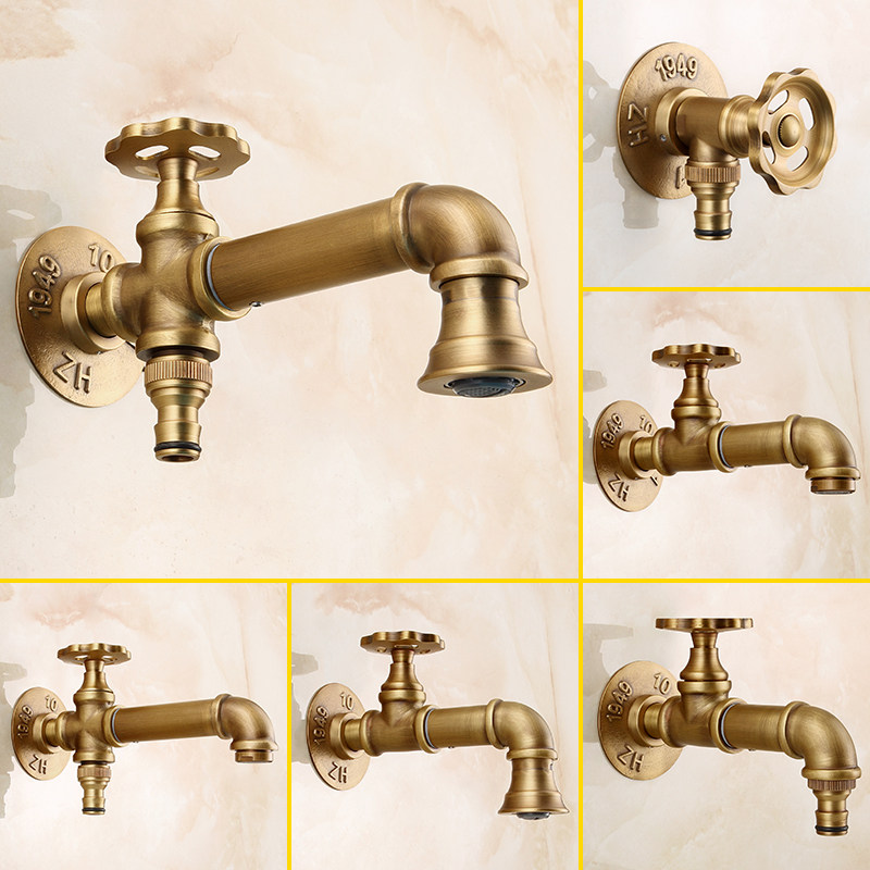 Brass Washing Machine Faucet A - огляд і ціна Outdoor Furniture Balcony