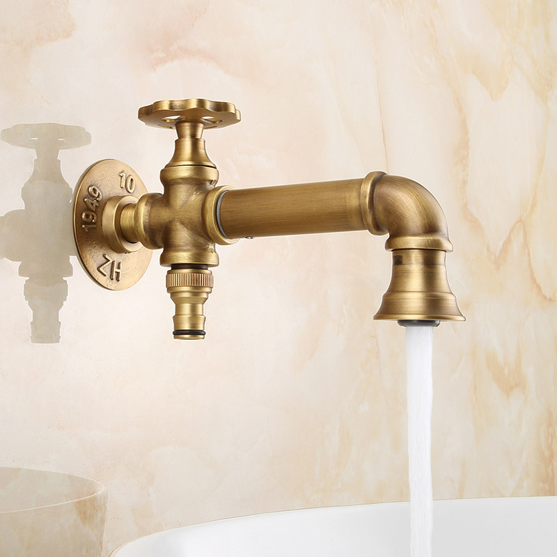 Brass Washing Machine Faucet A - огляд і ціна Outdoor Furniture Balcony