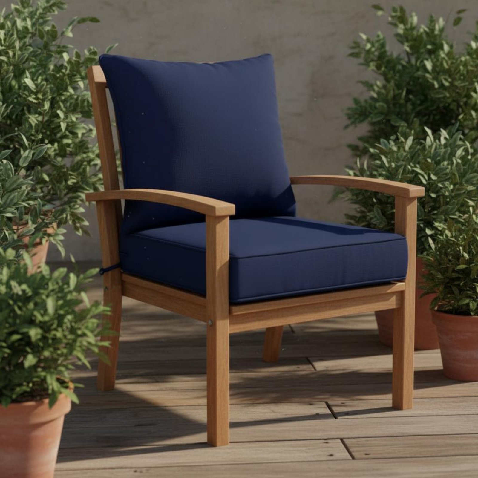 Patio Chair Pad Hidden Closure - огляд і ціна Outdoor Furniture Modern