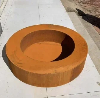-Corten steel  wood burning ou - огляд і ціна Fire Pit Bowl