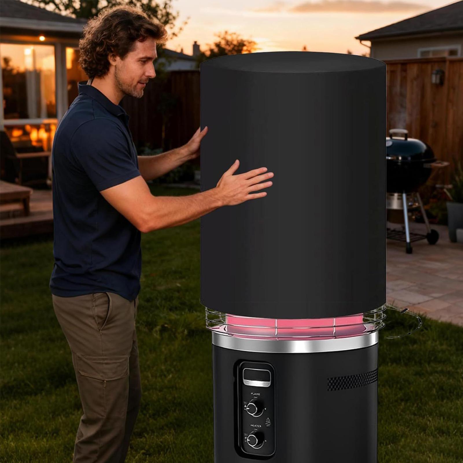 Fire Pit Column Cover Heavy Du - огляд і ціна Outdoor Furniture Balcony