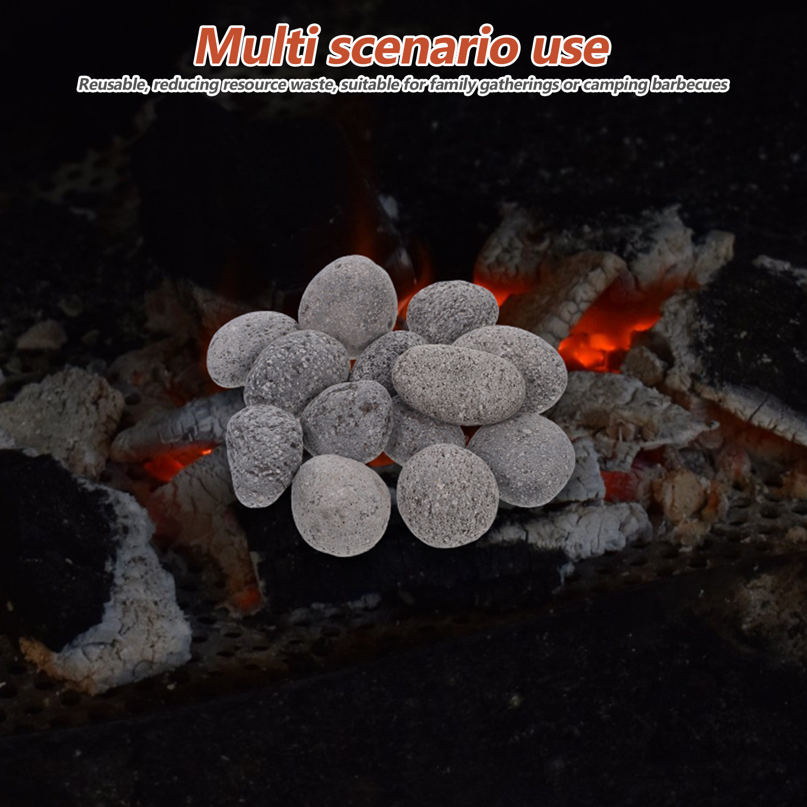 1 Bag Volcanic Lava Stones Fir - огляд і ціна Fire Pit Bowl