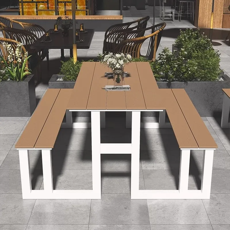 Simple Outdoor Wrought Iron Ta - огляд і ціна Outdoor Furniture One Piece