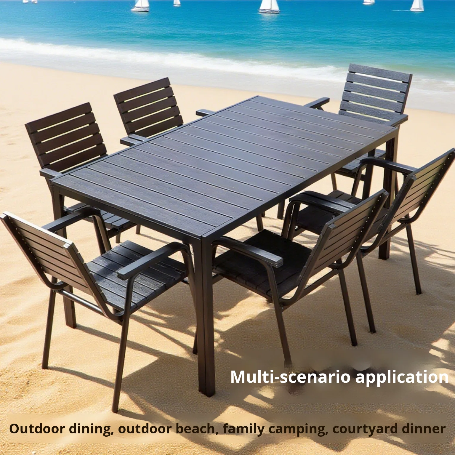 New Bamboo Picnic Garden Table - огляд і ціна Outdoor Furniture Balcony