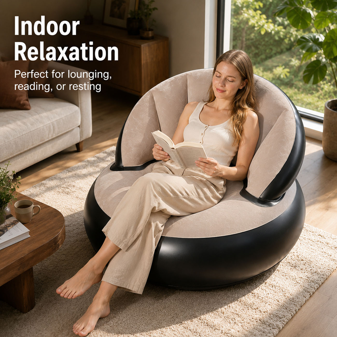 Inflatable Chair for Adults, F - огляд і ціна Outdoor Furniture Sales